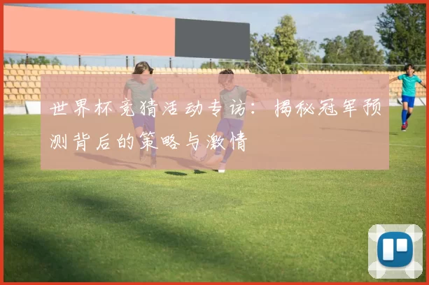 世界杯竞猜活动专访:揭秘冠军预测背后的策略与激情