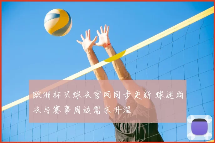欧洲杯买球衣官网同步更新 球迷购衣与赛事周边需求升温
