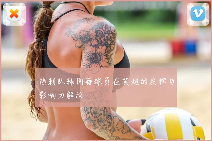 热刺队韩国籍球员在英超的发挥与影响力解读